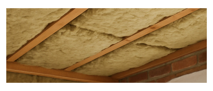 acoustic insulation between joists