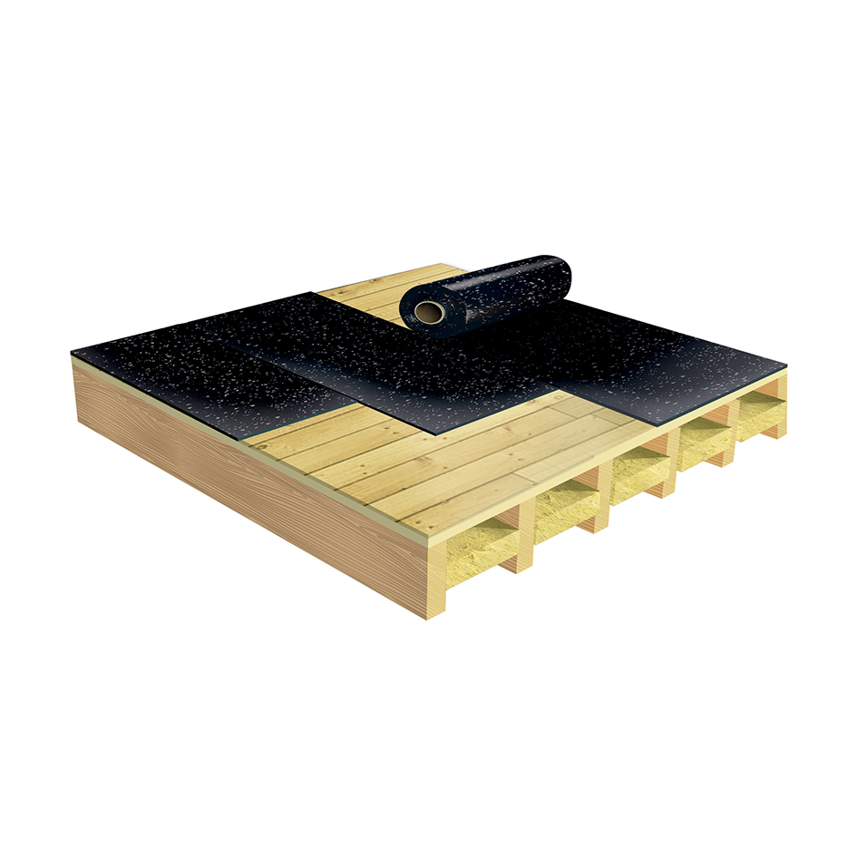 Noisestop soundproof mat wooden floor