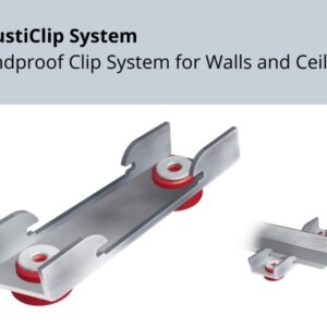 AcoustiClip Soundproof Isolation Clip