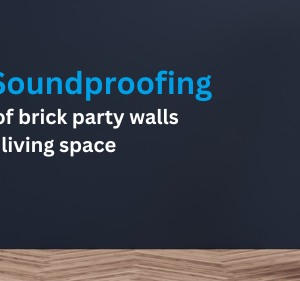 Direct to Wall Soundproofing Solutions for Brick Walls
